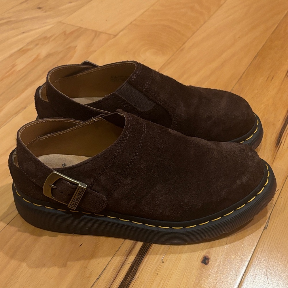 Dr. Martens Isham Suede Mules size 38